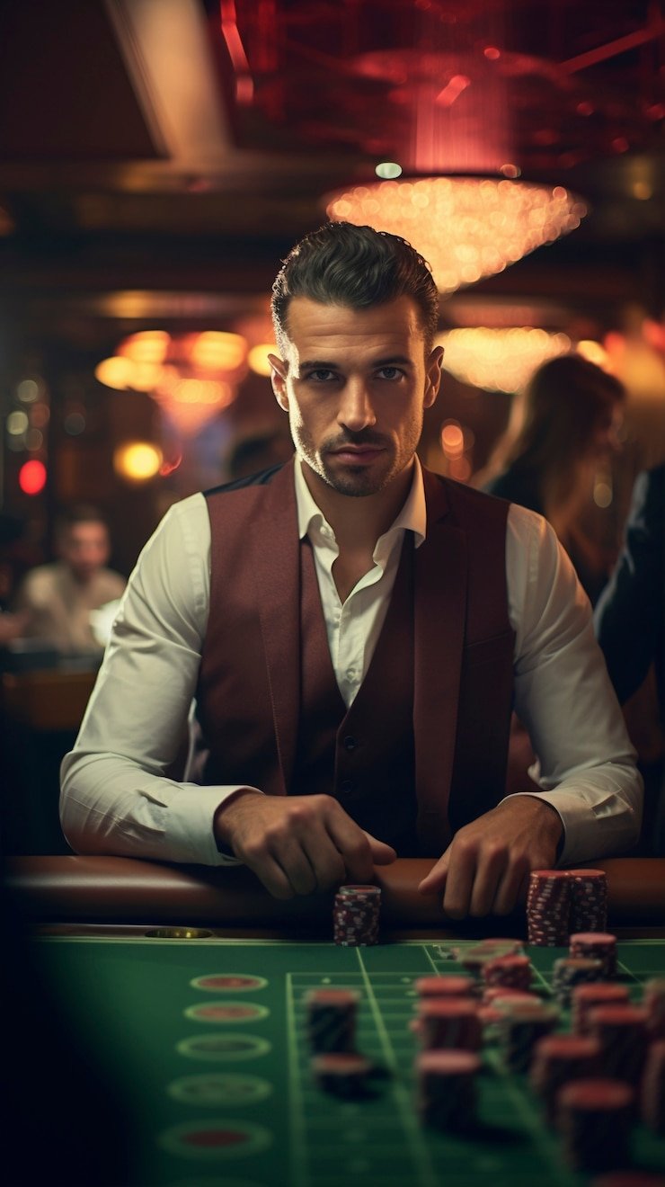 Antarmuka penempatan taruhan Speed Blackjack