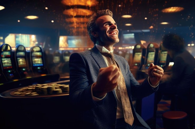 Dealer membagikan kartu dalam Speed Blackjack
